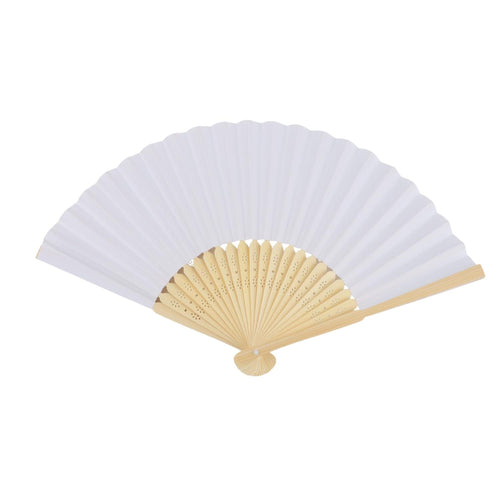 Abanico Plegable Bambú