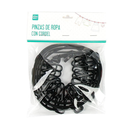 Pinza de Ropa con Cordel (12u)