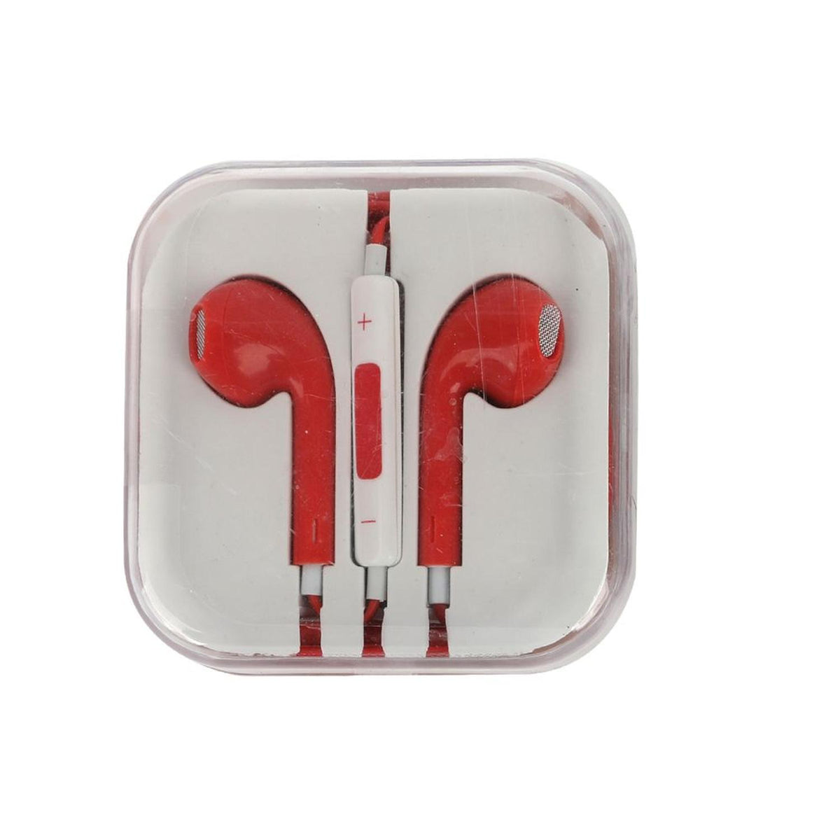 Audifono con Control Volumen Rojo - Default Title