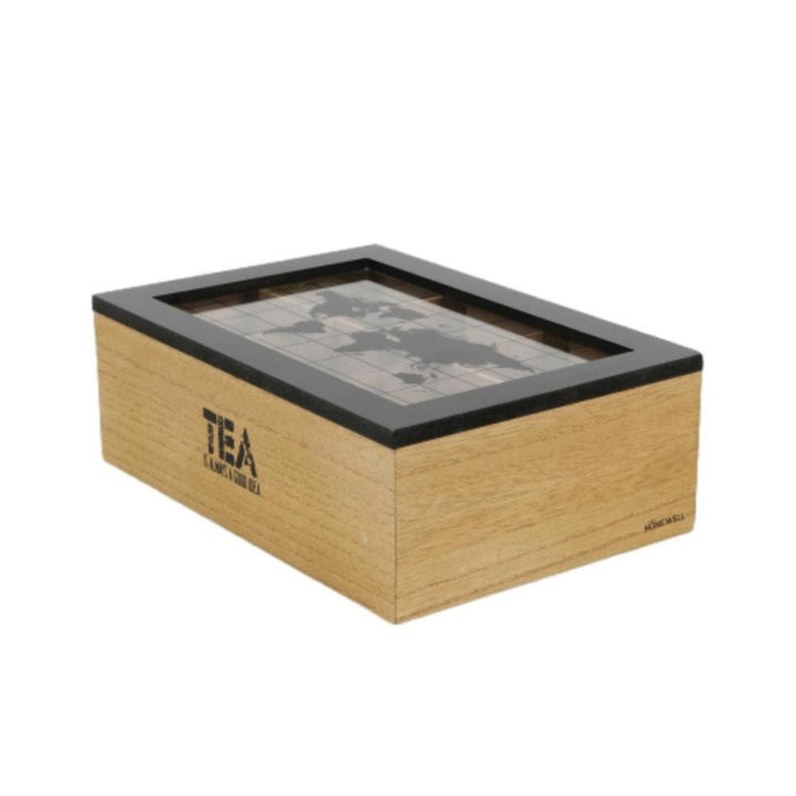 Caja De Te 6 Cubiculos 24*16.5*6cm