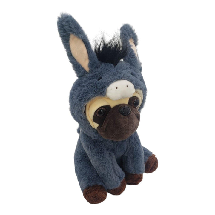 Peluche Perro Disfrazado de Burro 22cm