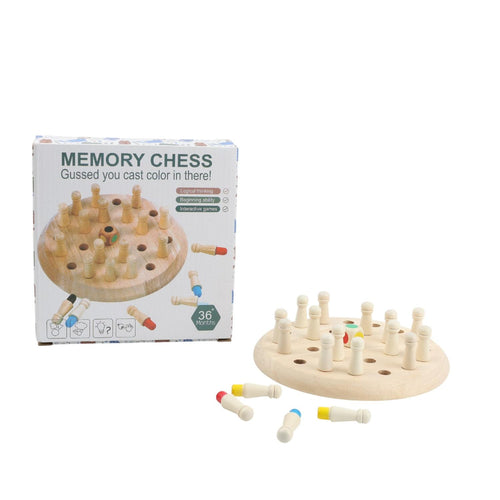 Juego de Memoria Wooden