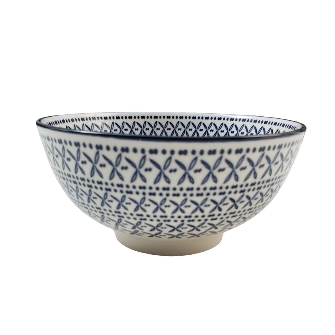 Bowl Loza Diseño Azul 13x7.5cm