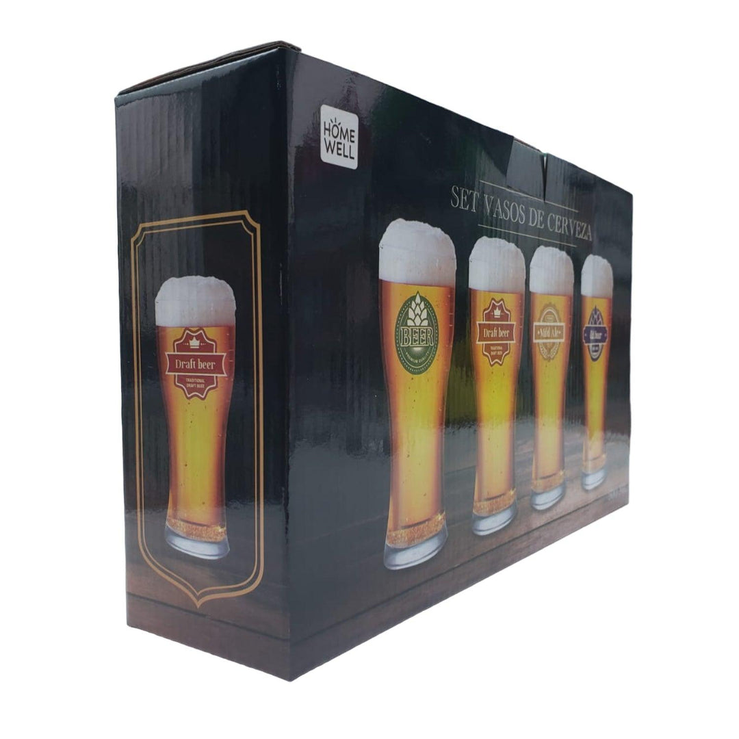 Set de Vasos Cerveceros 500 ml (4u)