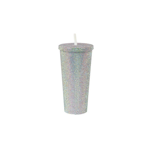 Vaso Térmico Glitter Bombilla
