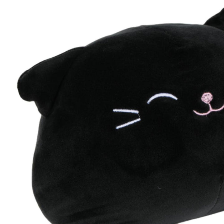 Gato Peluche Squeeze 17*21Cm Negro