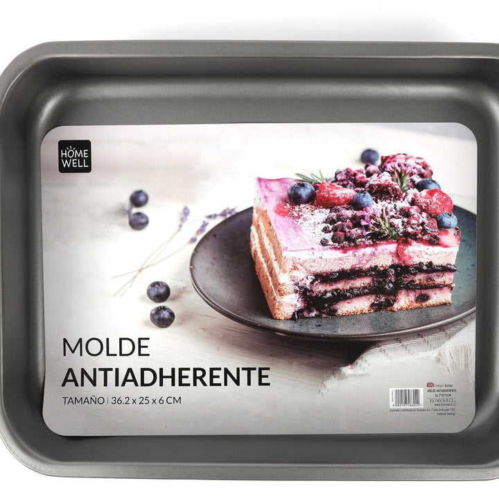 Molde antiadherente  36.2*25*6cm