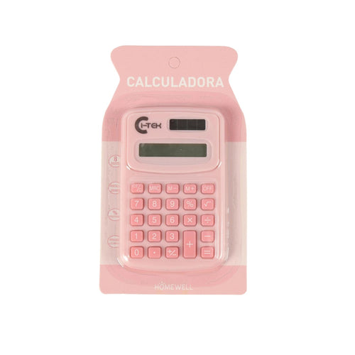 Calculadora Compacta Pink Color