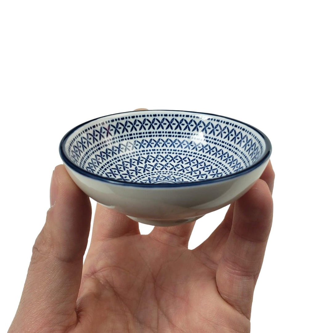 Pocillo Bowl Loza Azul 8x3cm