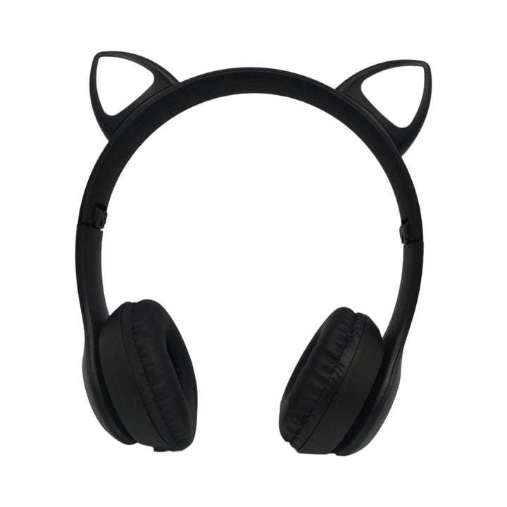 Audifonos Bluetooh Orejas Gato Negro