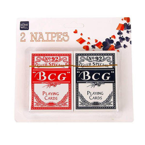 Set Cartas Naipe Inglés *2