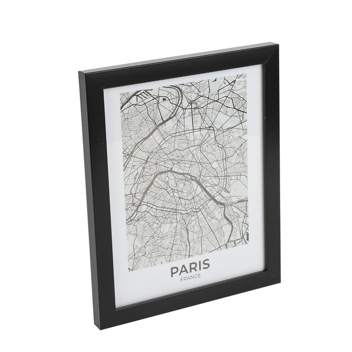 Marco Mapa de Paris Francia 28x23x2cm