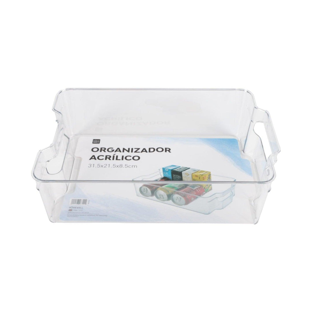 Organizador Acrilico Para Refrigerador 31x21x8cm