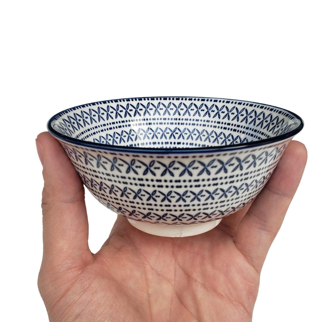 Bowl Pocillo Loza Azul 12x6.5cm