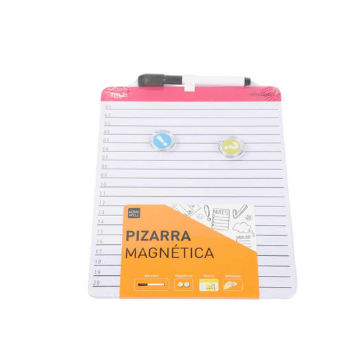 Planificador Diario Magnético Rosa