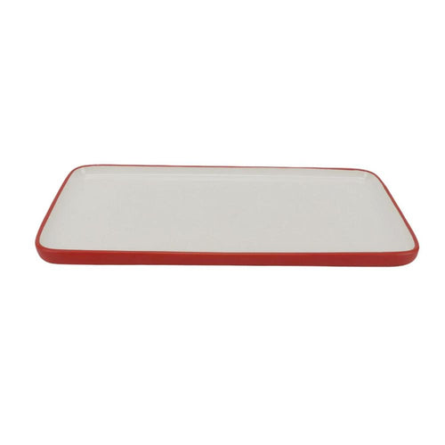 Plato Rectangular Estilo Moderno