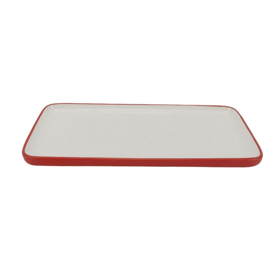 Plato Rectangular Estilo Moderno