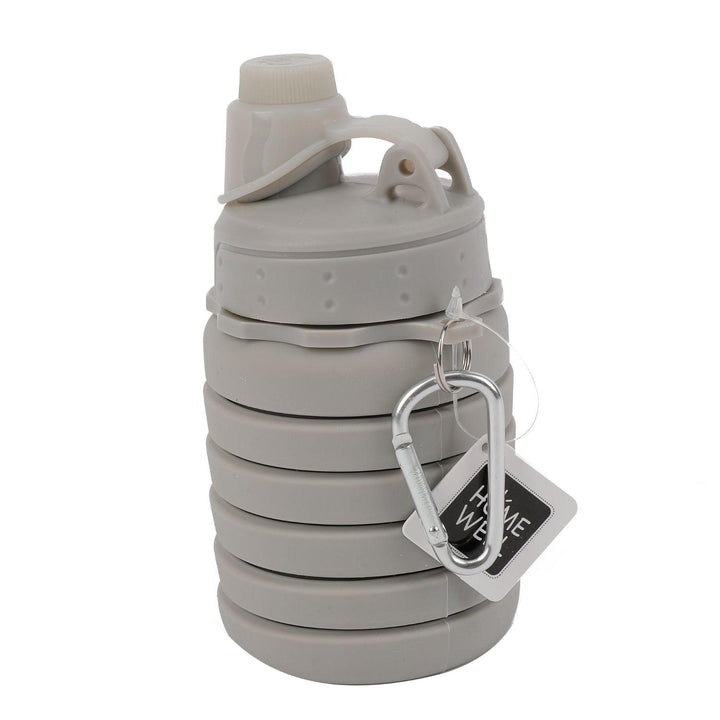 Termo Plegable Silicona Gris 500ml