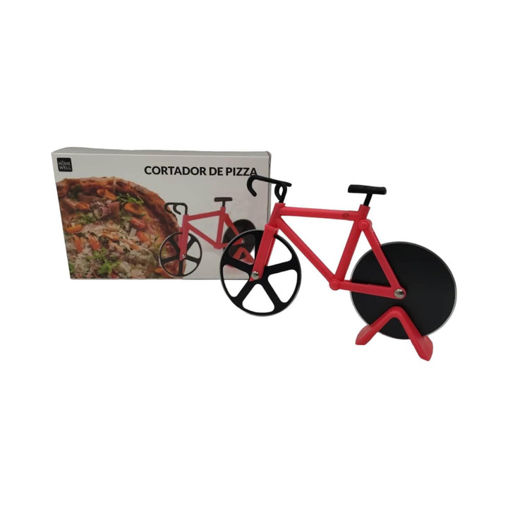 Cortador Pizza Bicicleta Roja