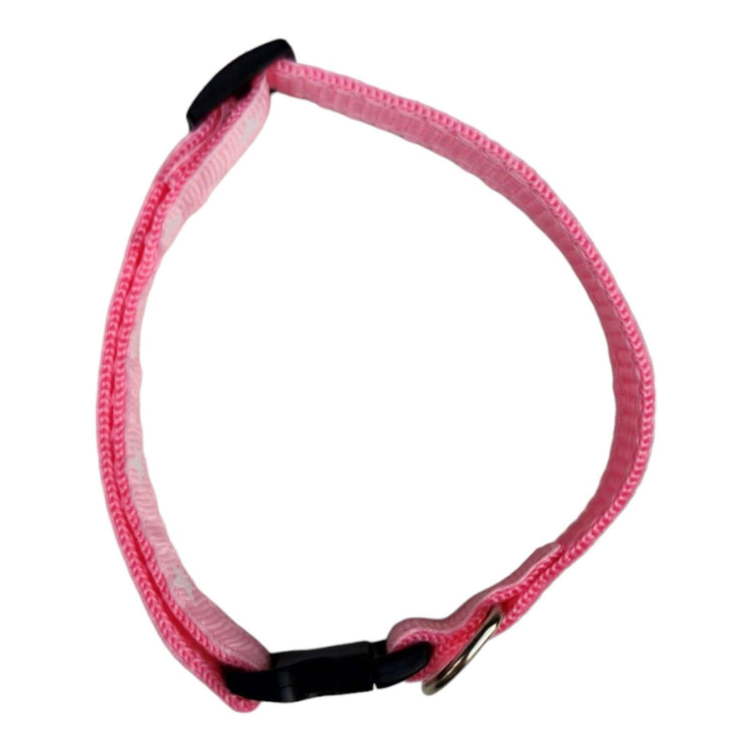 Collar Estrellas Rosado Mascotas 35cm