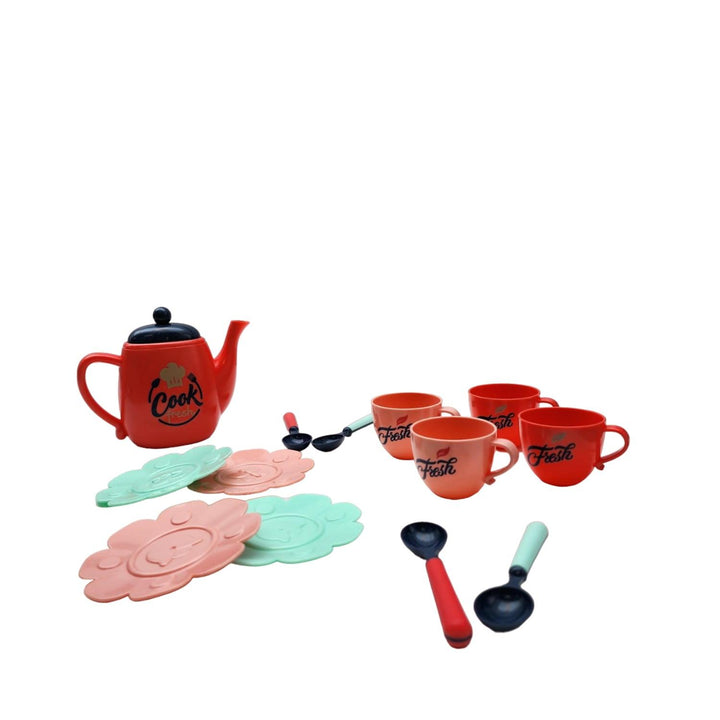 Set De Te Rosado 13 pcs