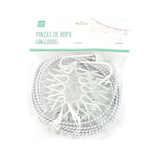 Pinza de Ropa con Cordel (12u)