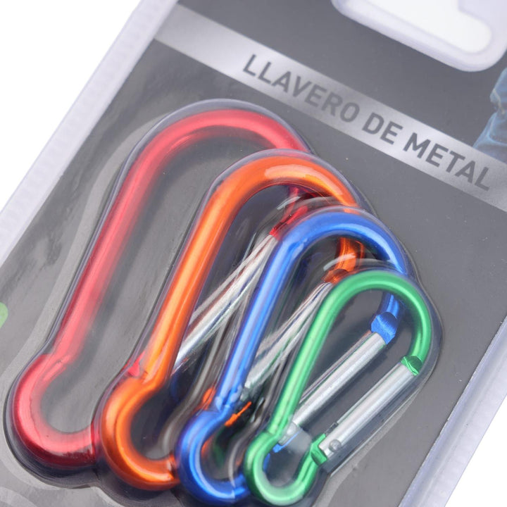 Llavero gancho metal 4pcs