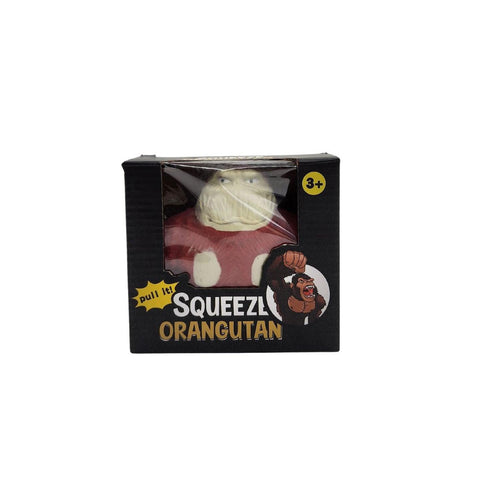 Orangután Squeeze Rojo