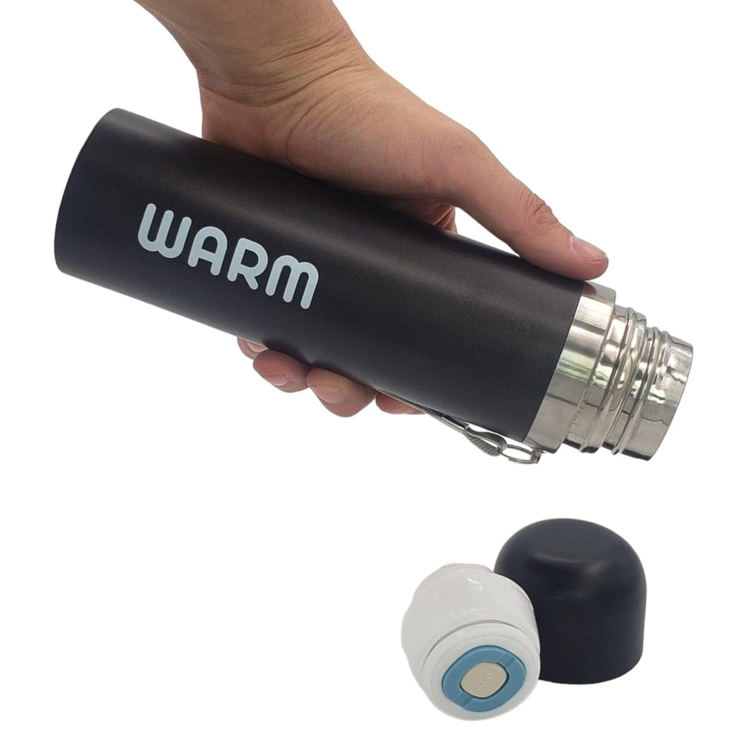 Termo Negro Diseño Warm 500ml