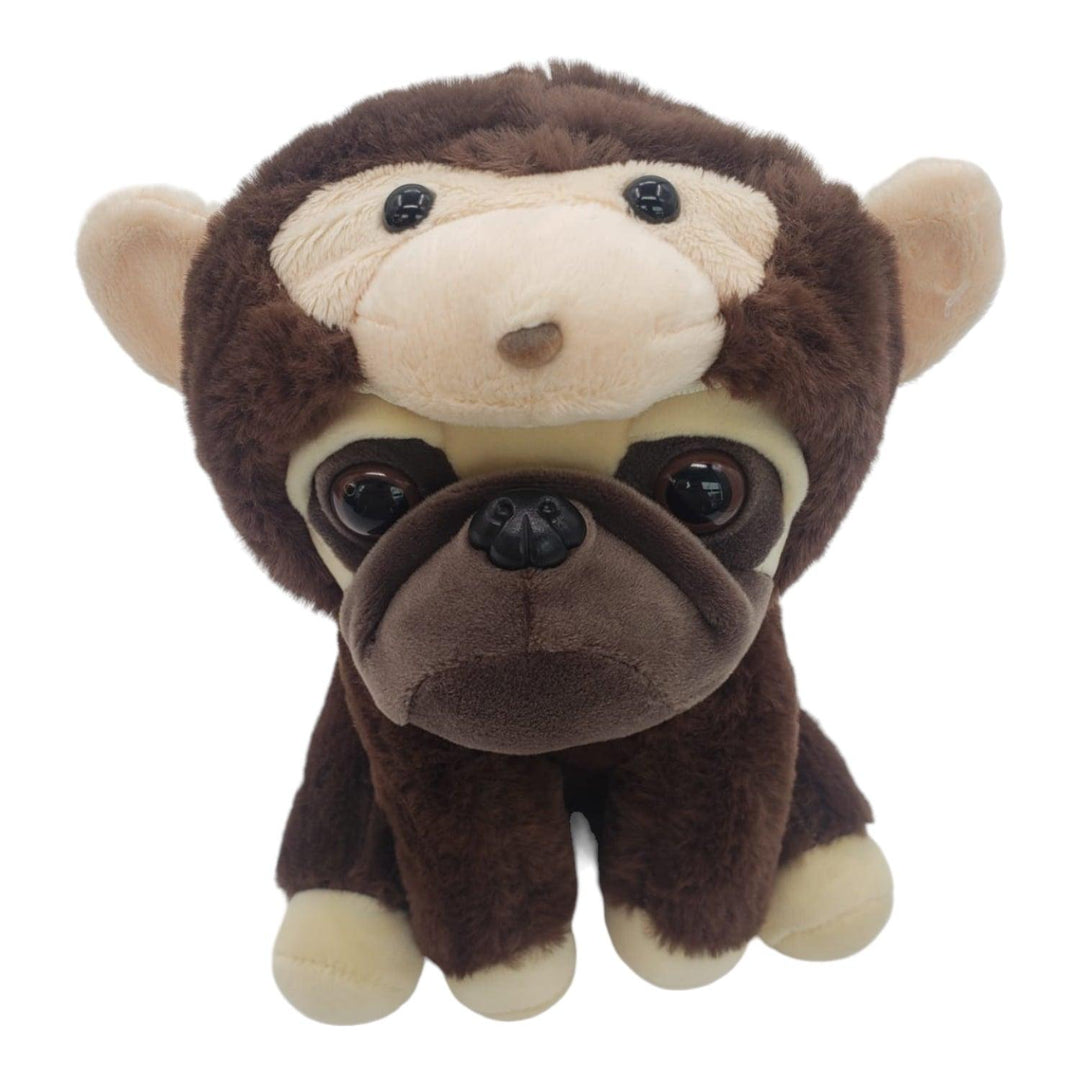 Peluche Perro Disfrazado de Mono 22cm