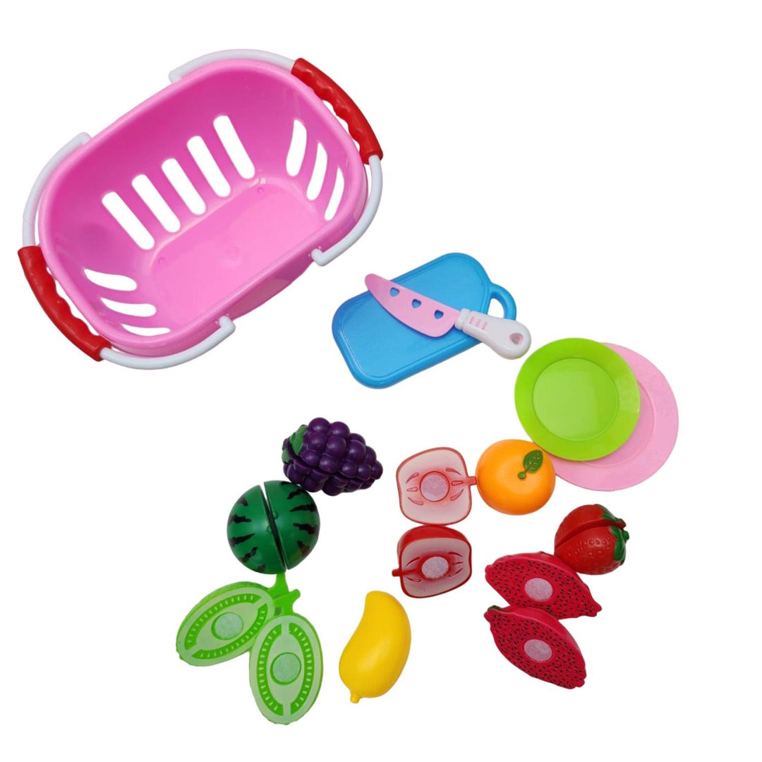 Set Compras y Cocina Infantil rosado