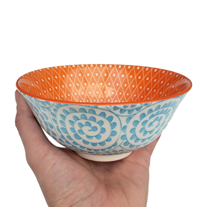 Bowl Loza Diseño Celeste 11x7.5cm