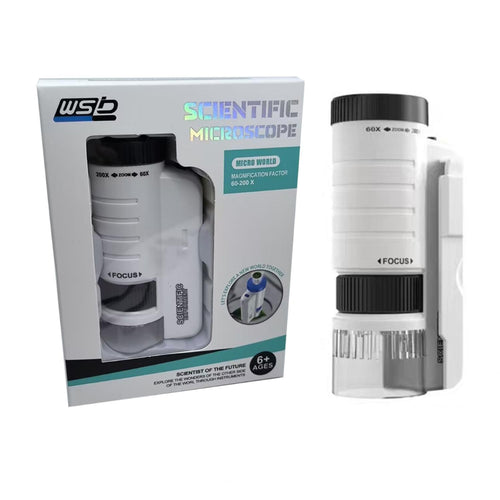 Microscopio Portátil Científico LED