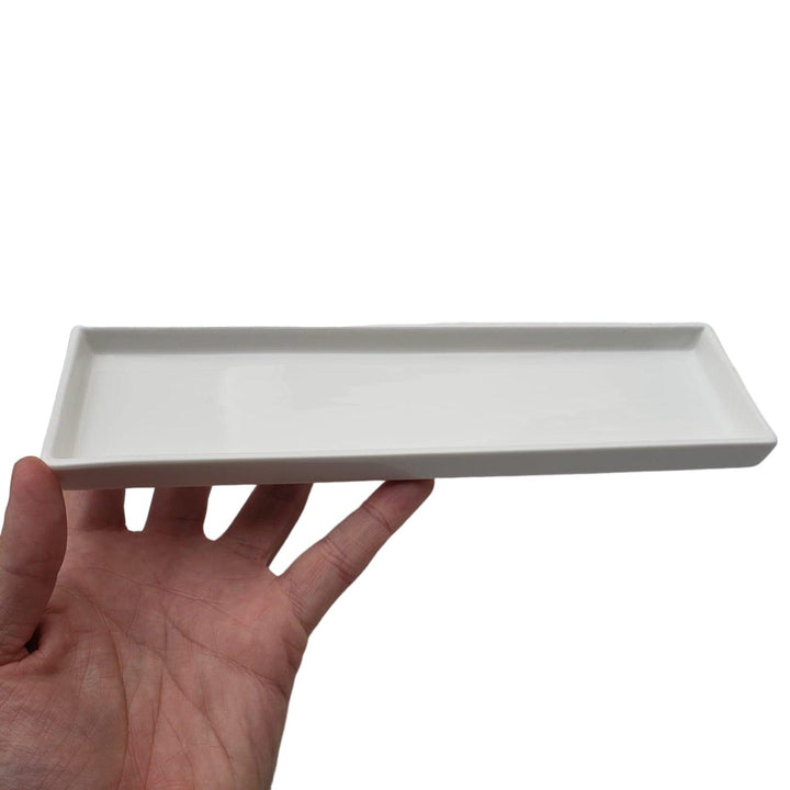 Plato Loza Rectangular 24x7cm