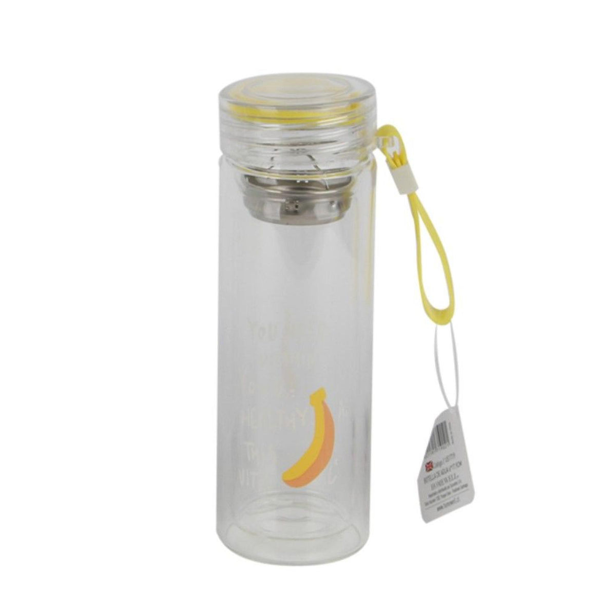 Botella De Agua Banana 6×17.9cm - Default Title
