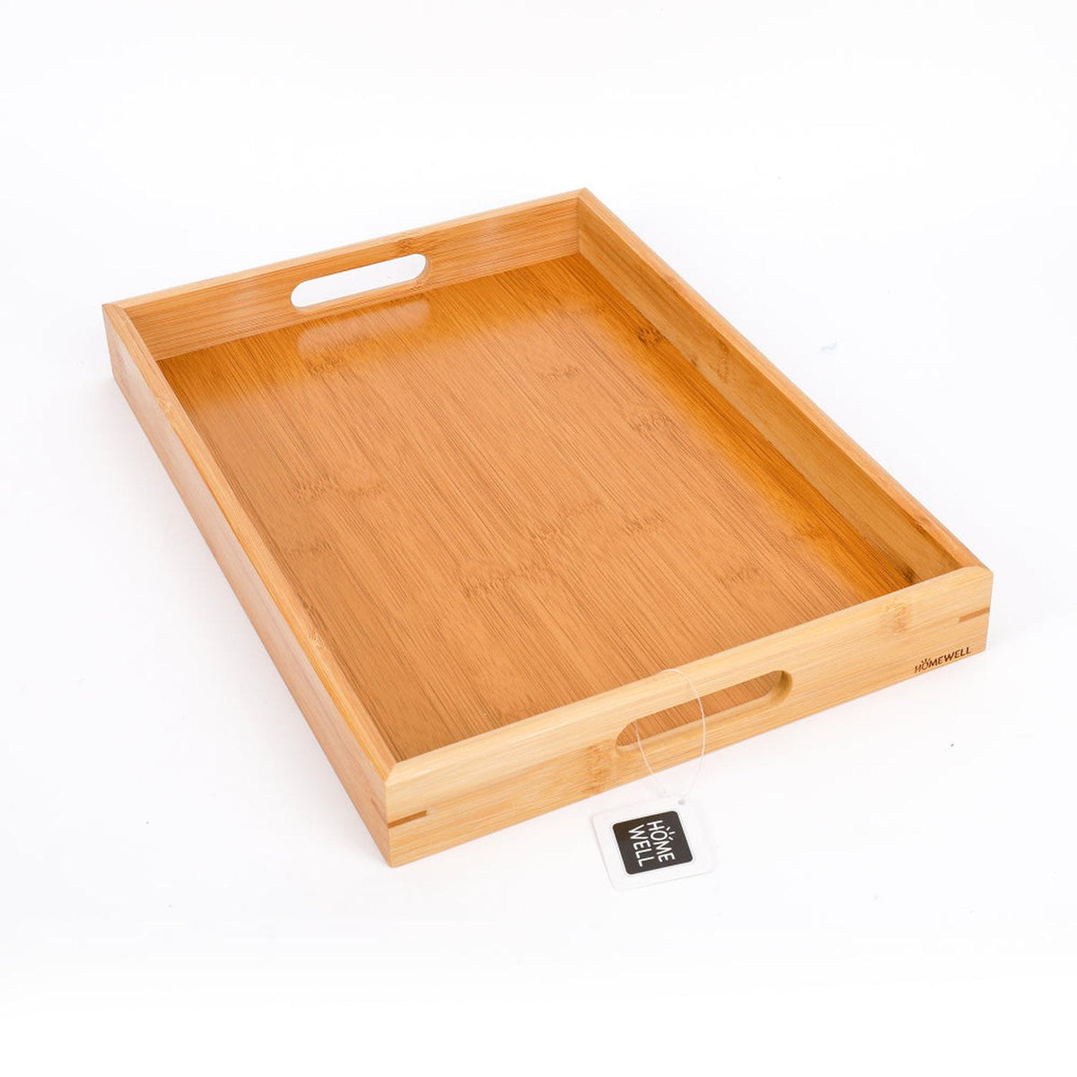 Bandeja para Servir de Bambú 40x28x4.5cm - Default Title