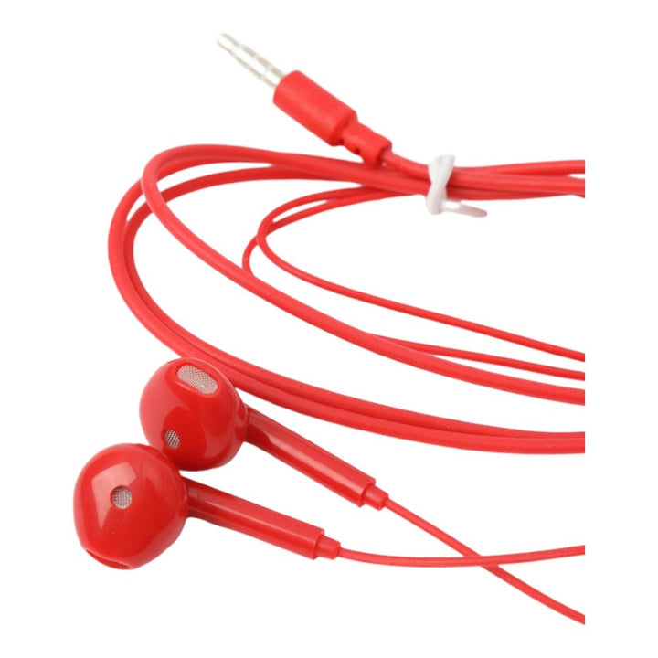 Audifonos con Microfono Rojo