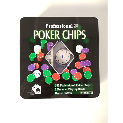 Set de Póker Naipes y Fichas