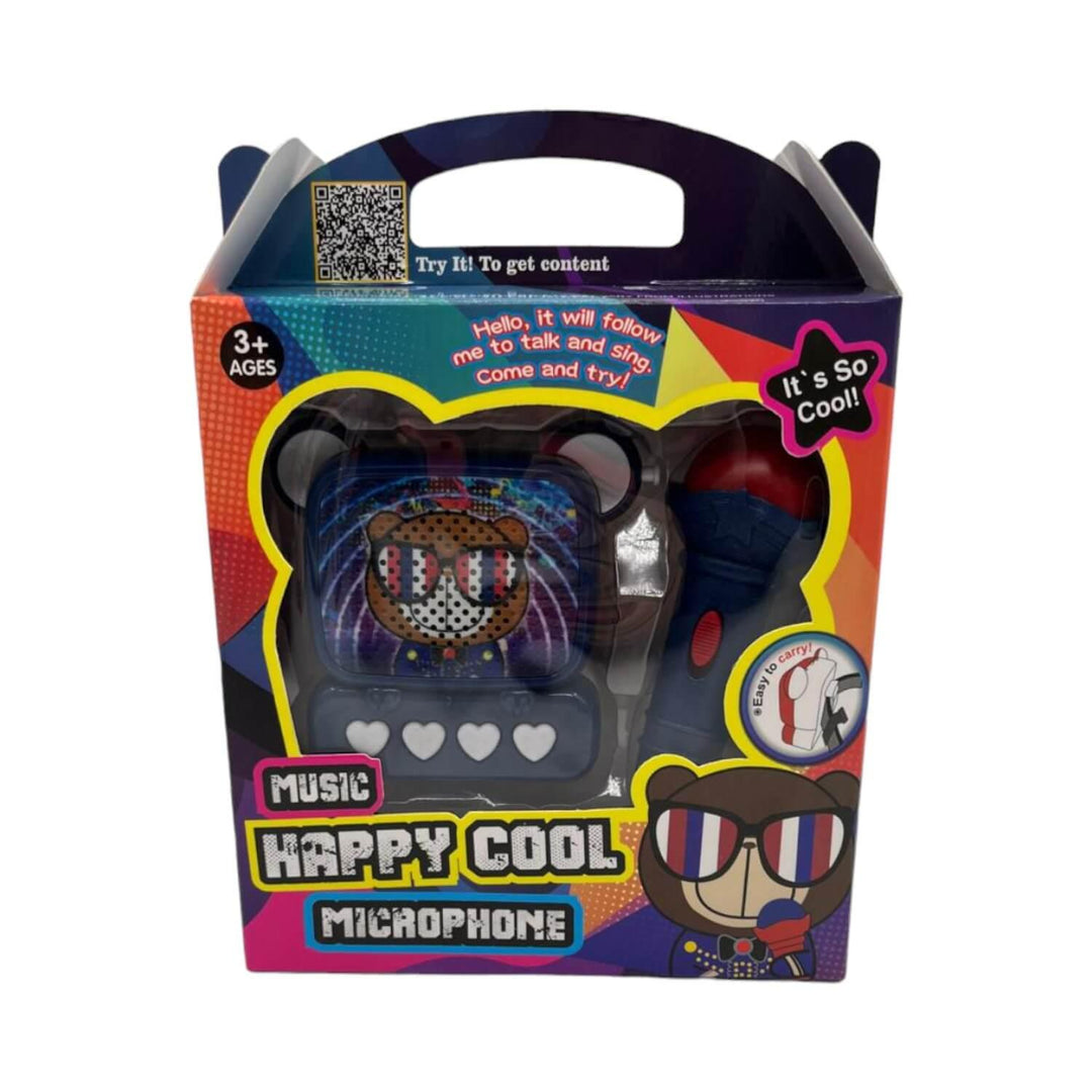 Microfono Parlante Happy Cool Azul