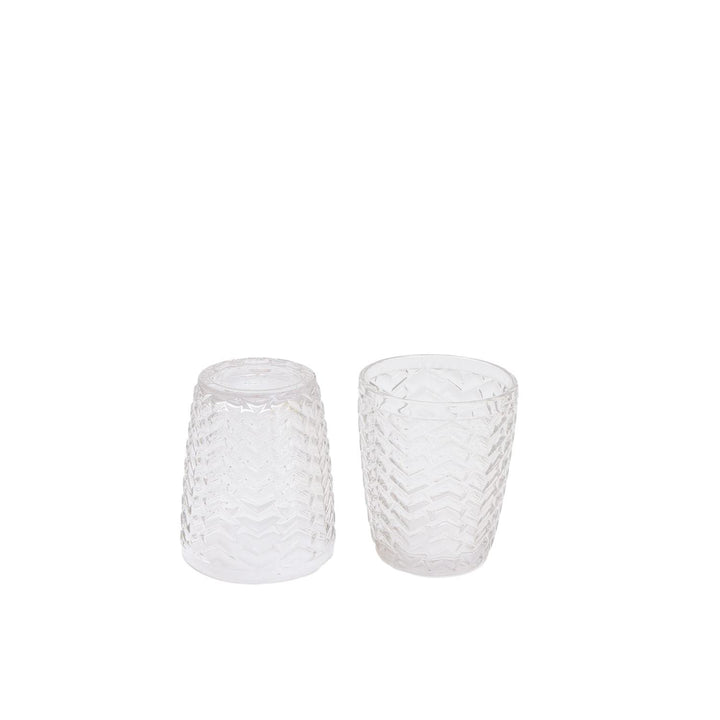 Set 6 Vasos Vidrio Transparente 300Ml