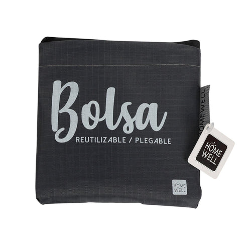 Bolsa Plegable Gris