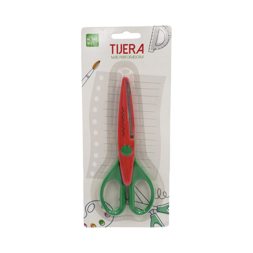 Tijeras con Forma Rojo