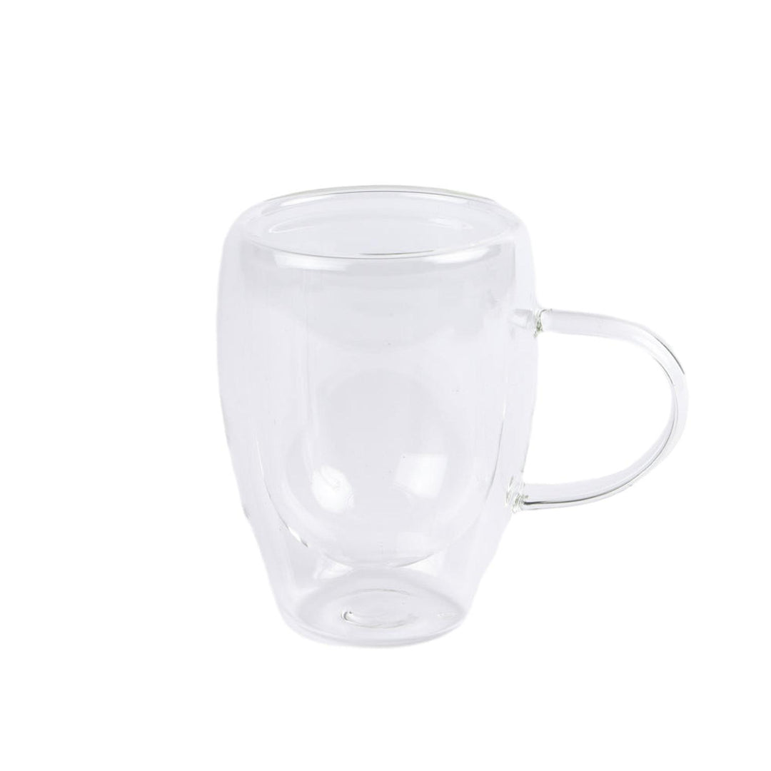 Set 2 Tazas Vidrio Doble Pared 350ml