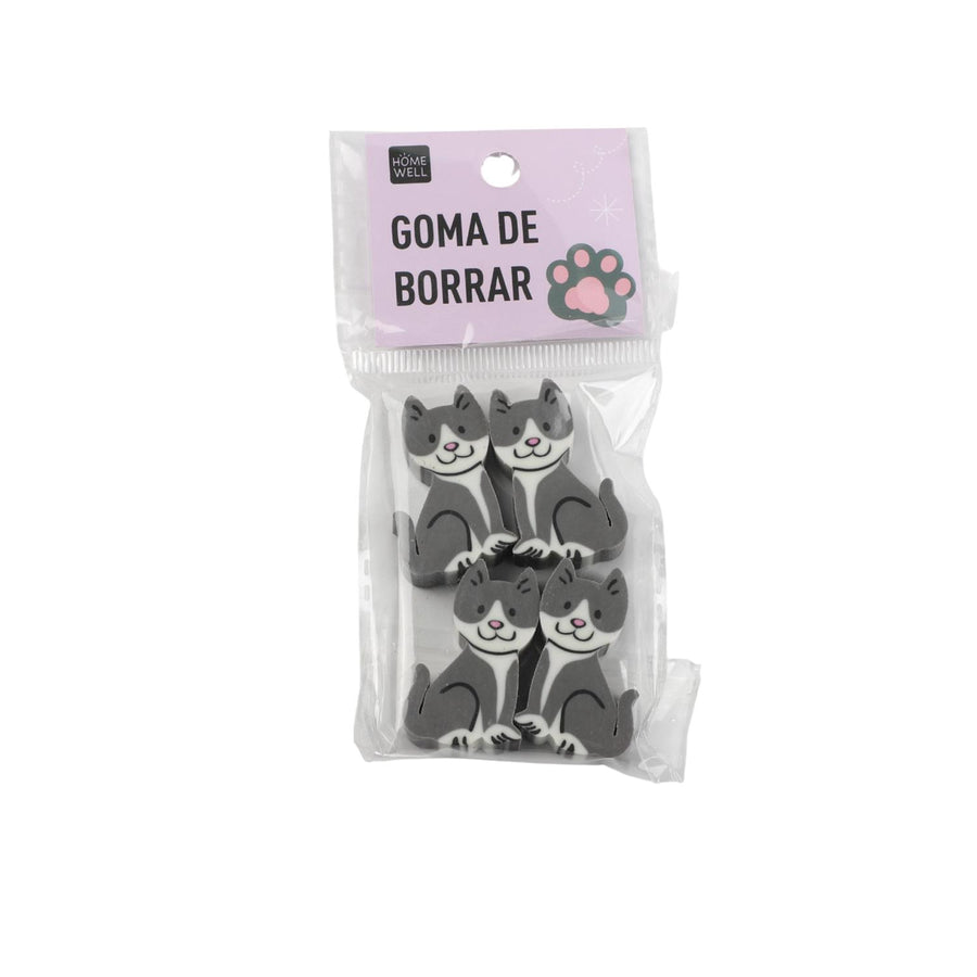 Set Gomas de Borrar Gatitos Kitty