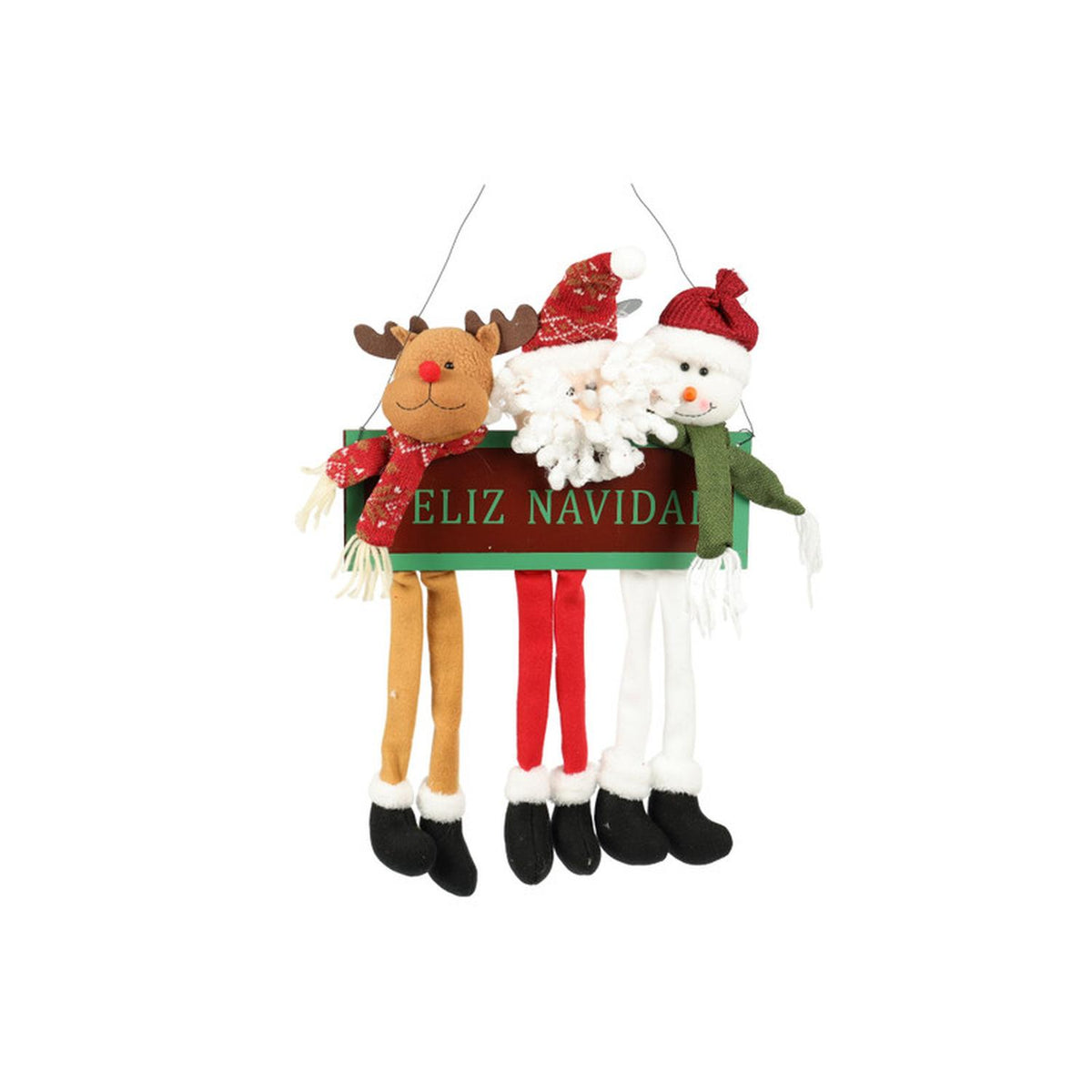 Adorno Puerta Navidad 34 x 64 cm