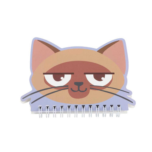 Libreta Gato Marrón 60H