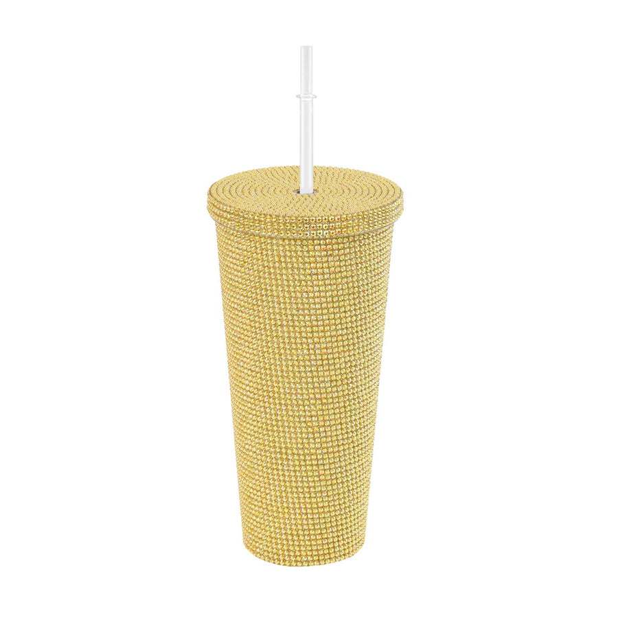 Vaso Térmico Glitter Bombilla
