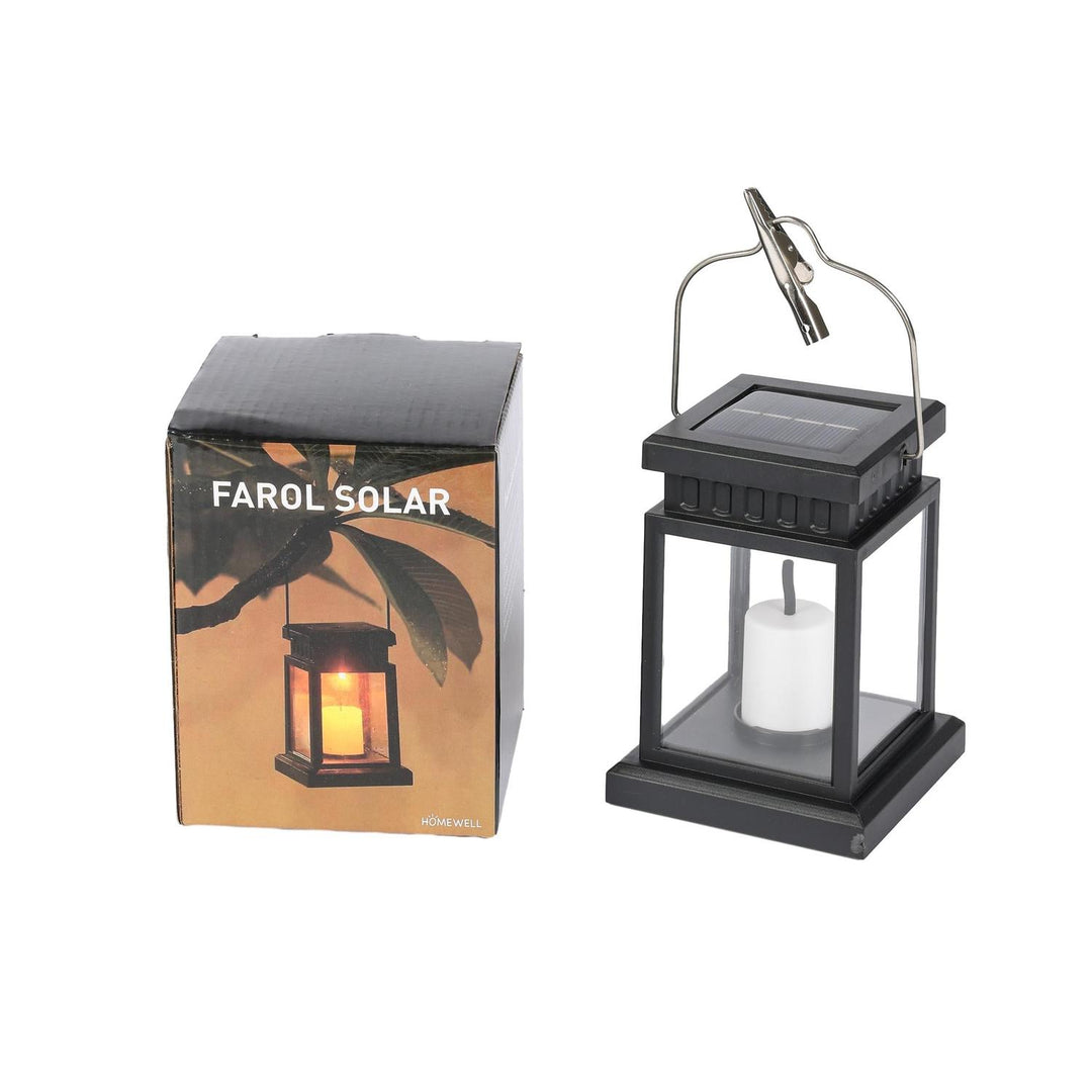 Farol Vela Solar 12.5*8.8Cm