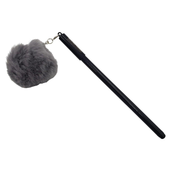 Lapiz Gel Pompom Negro