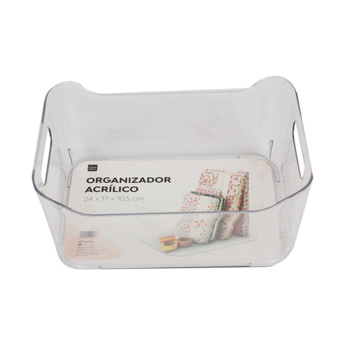 Organizador Acrílico para Refrigerador 24x17x10.5cm